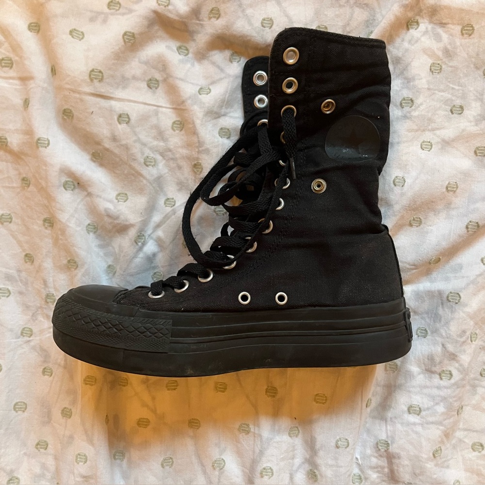 Converse Black Canvas High-Tops
